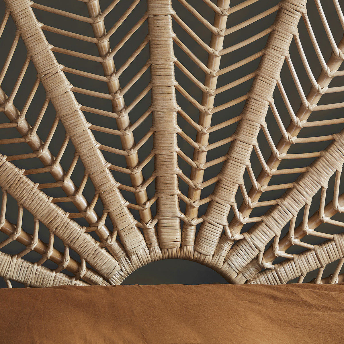 COLETTE - Testiera in rattan 160 cm