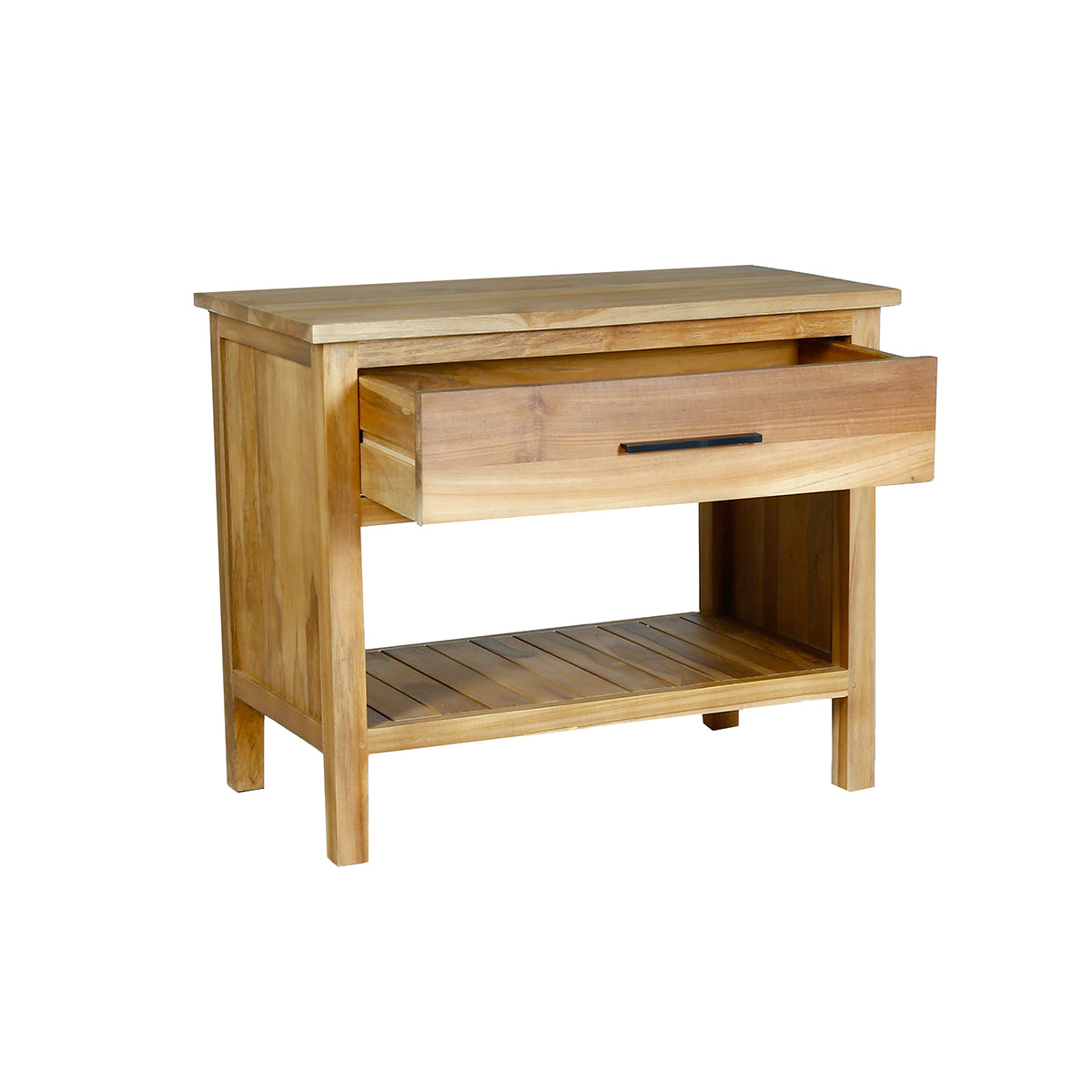 MARLI - Mobiletto in teak massello 90 cm