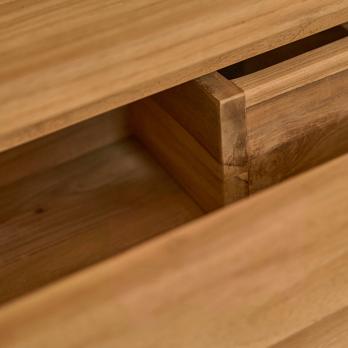 NAHELE - Meuble de salle de bain en teck massif 150 cm