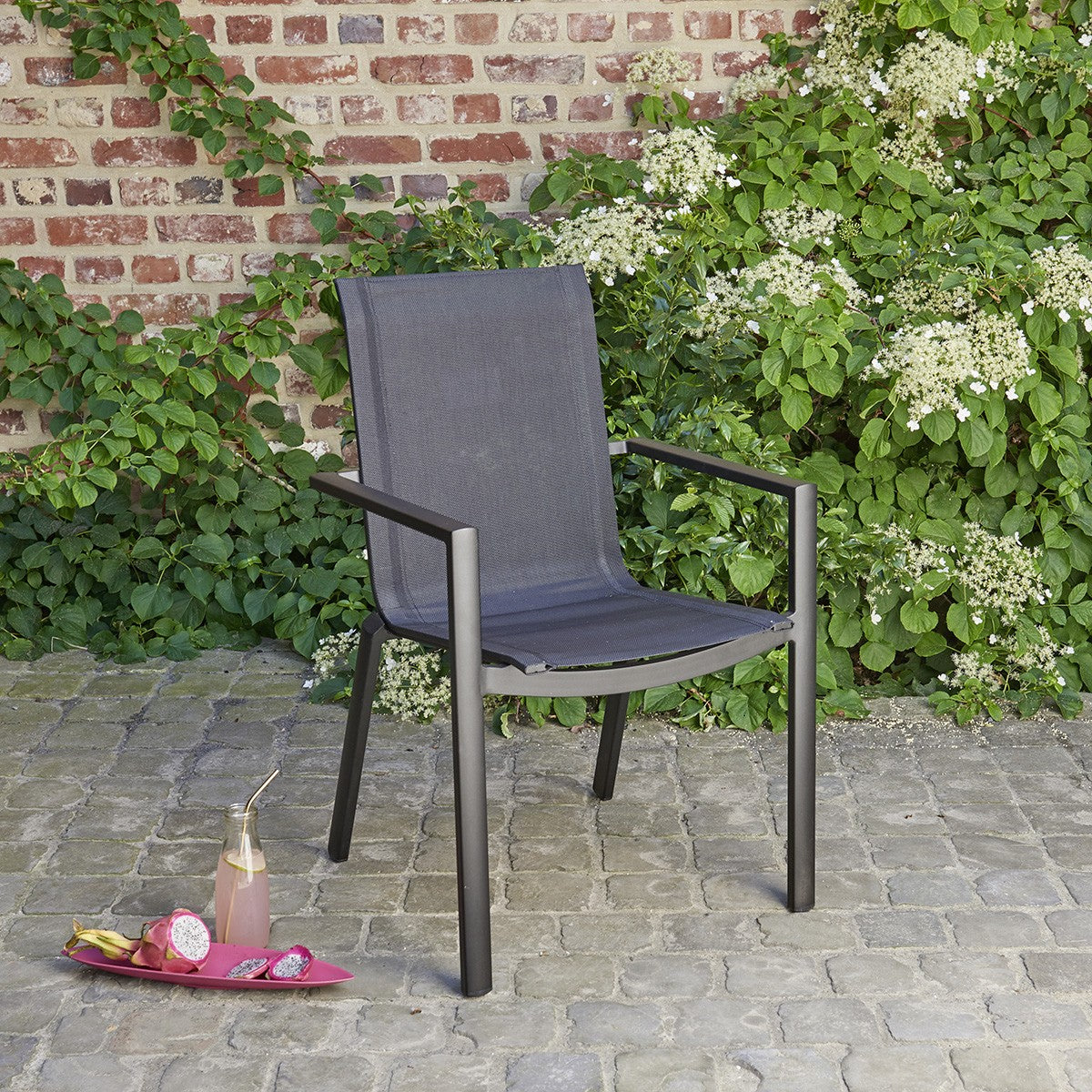 BALITECK - Salon de jardin en teck massif 6/10 pers.