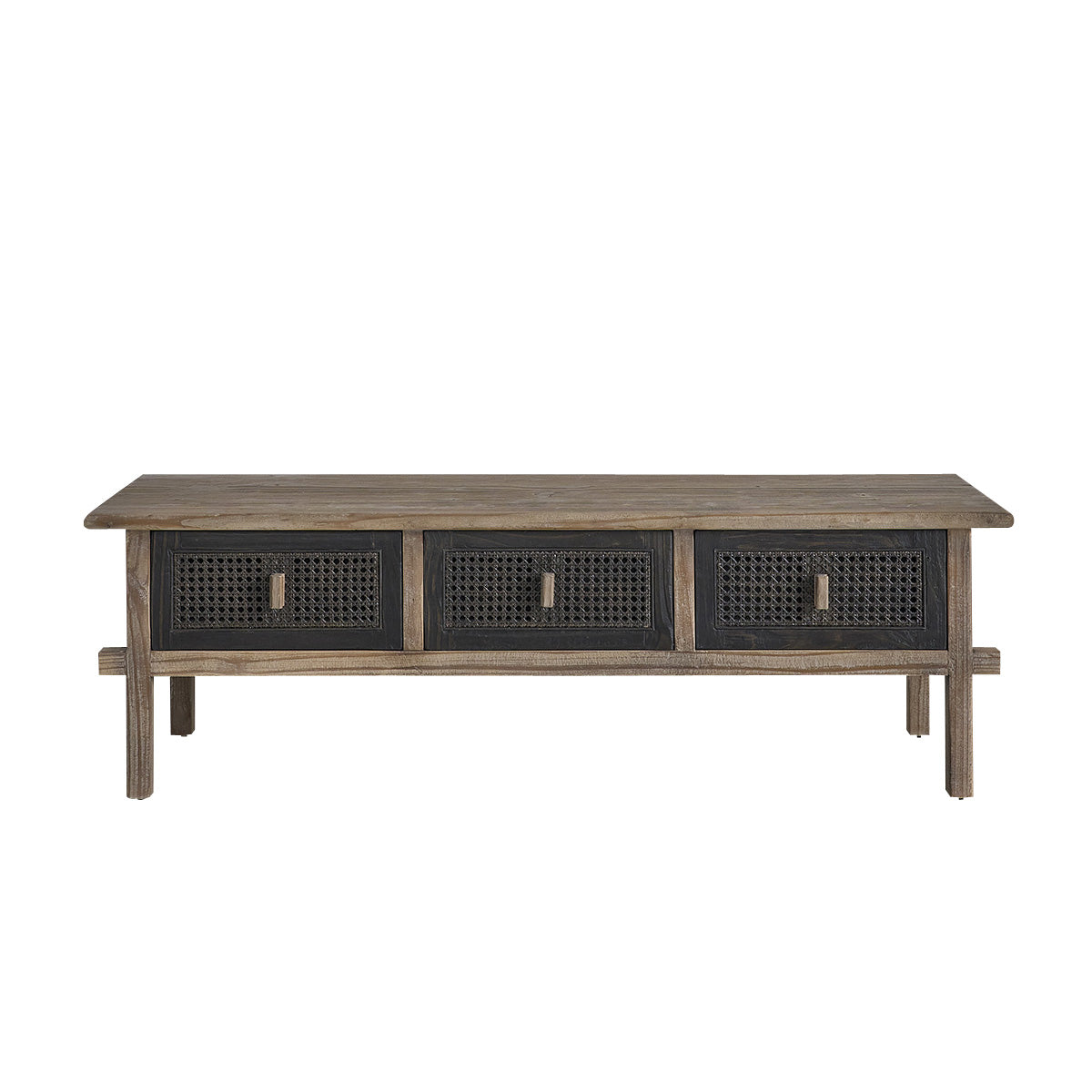 JUNKO - Mobile porta TV in legno massello riciclato da 145 cm