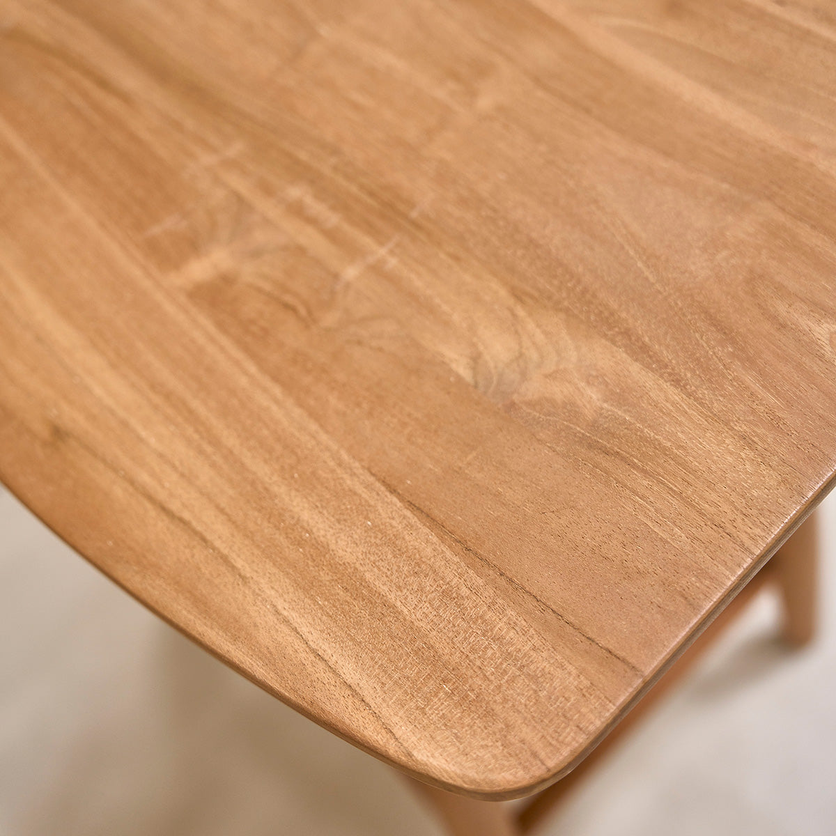 AMBRE - Sgabello in teak massello 65 cm