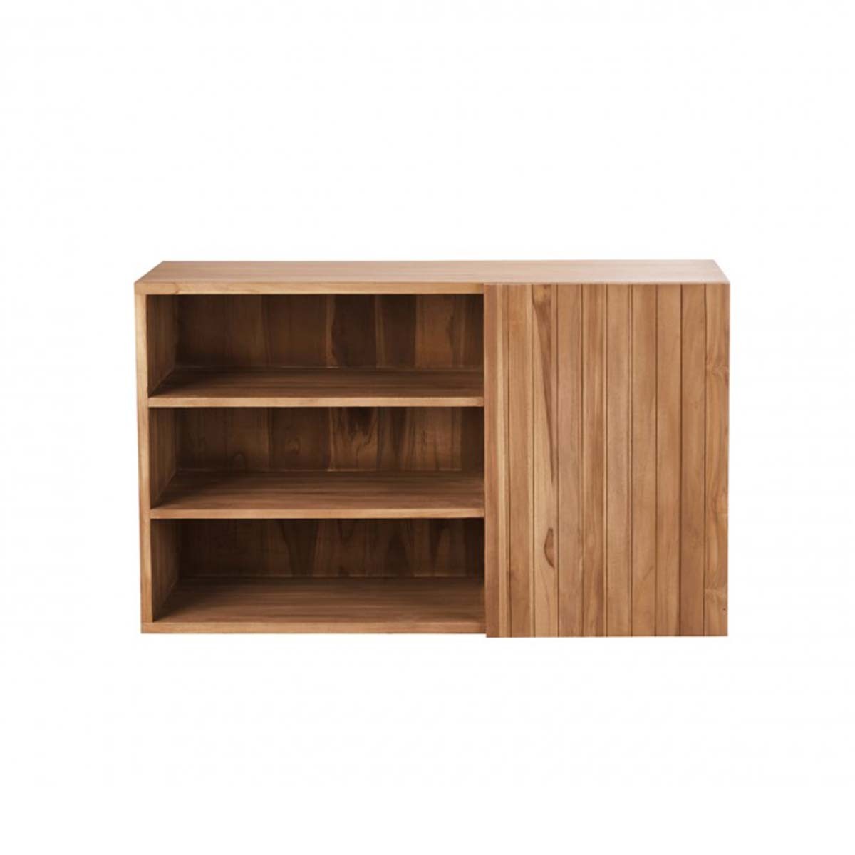 RIO - Waschtischunterschrank aus massivem Teakholz 120 cm