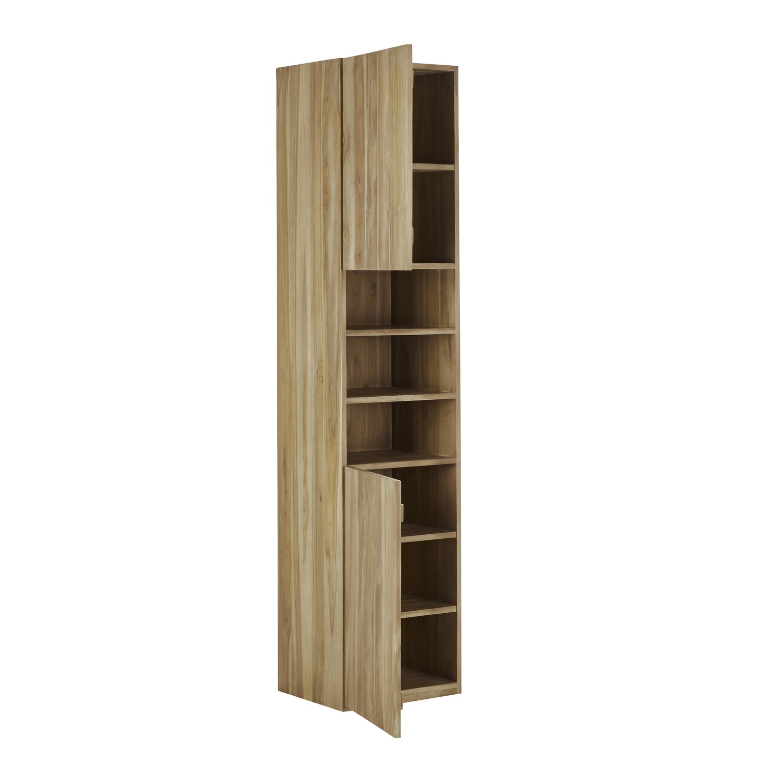Colonna da bagno in teak massello 200 cm