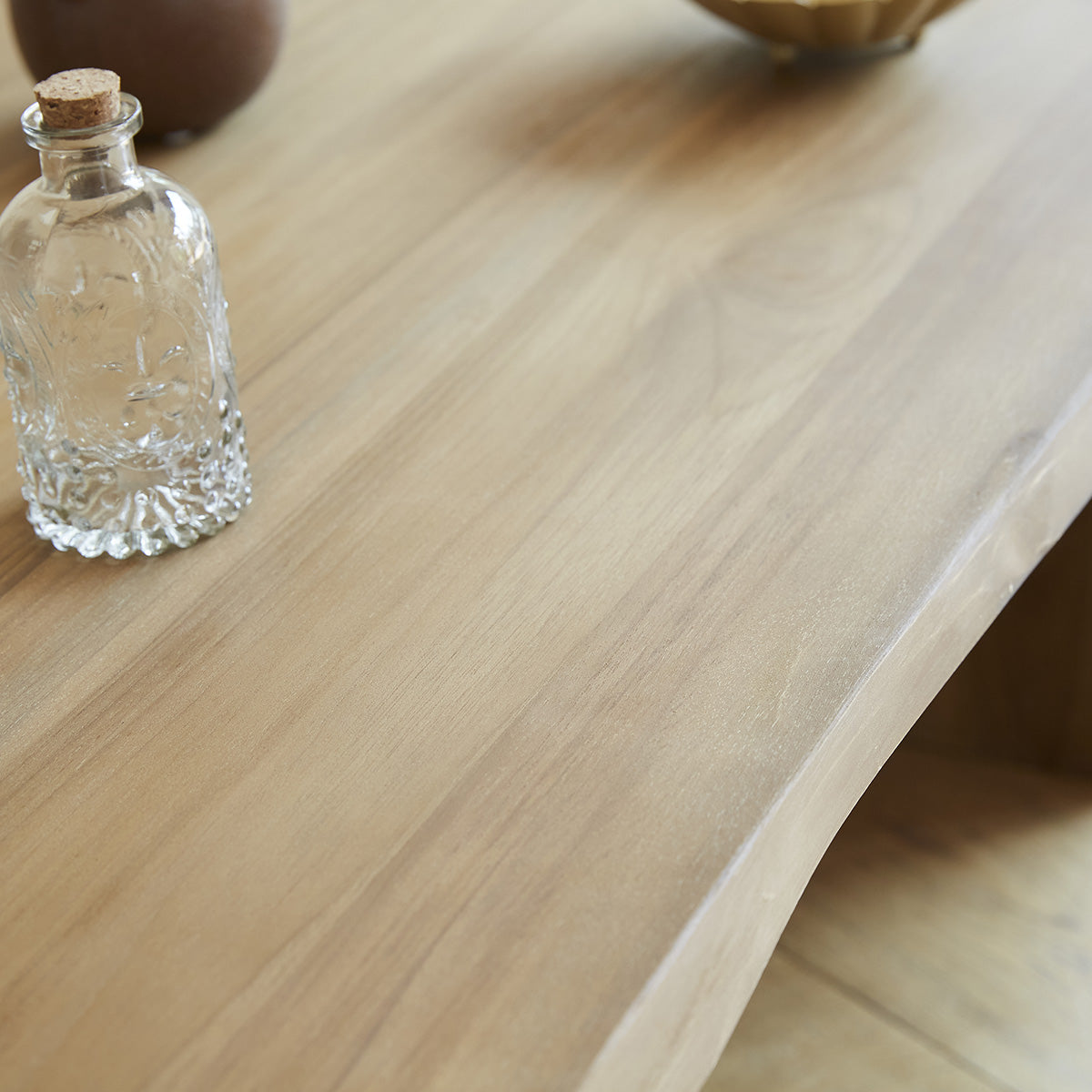 BOSTON - Table basse en teck massif 120 cm