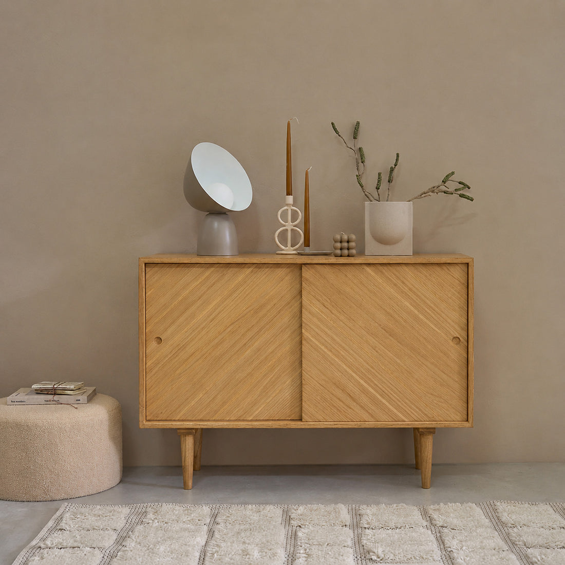 PACÔME - Commode en mindi massif 120 cm