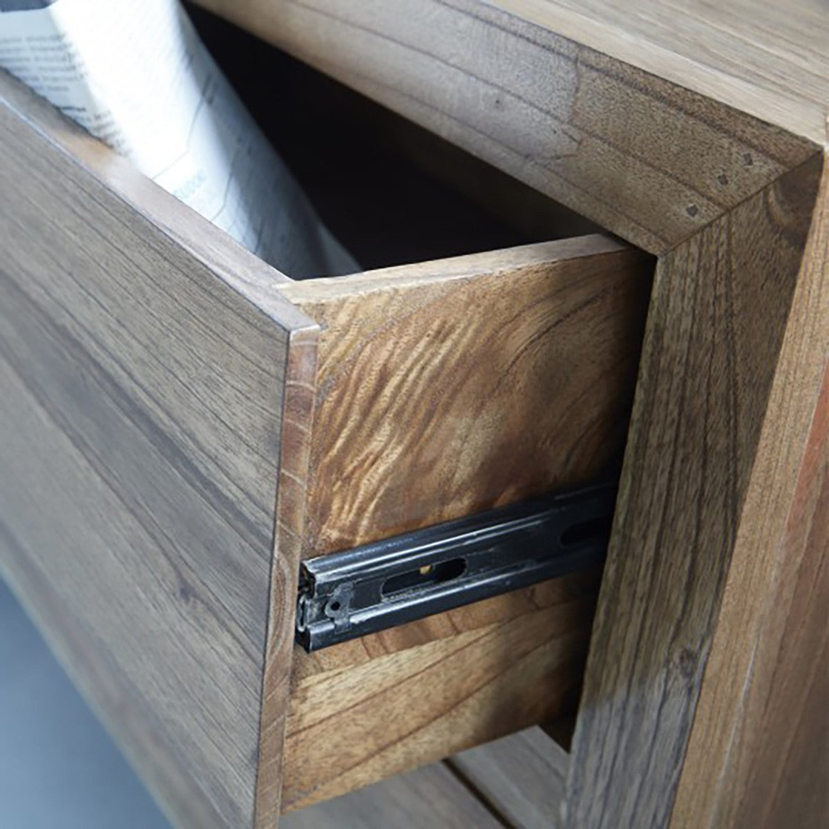 FELIX - Kommode aus massivem Mindi 200 cm