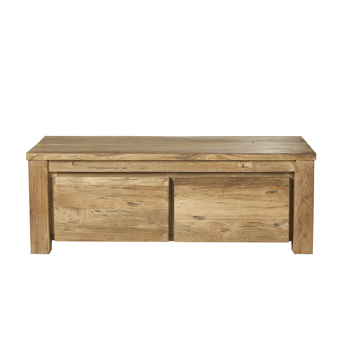 CARGO - Table basse en teck massif recyclé 120 cm