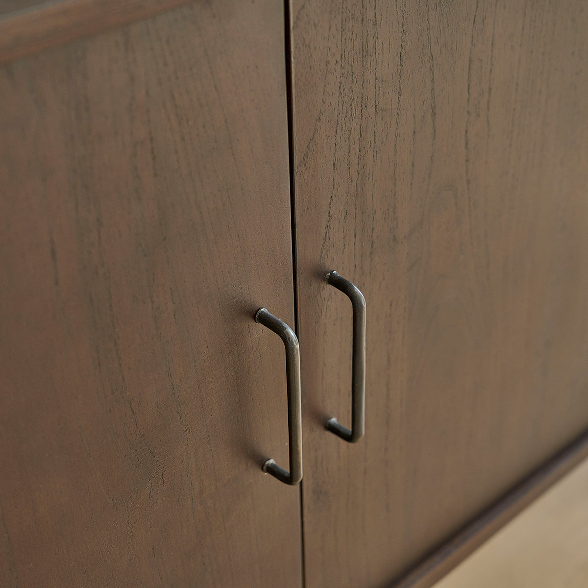 VINTAGE - Mobile da bagno in mindi massello 135 cm cassetti