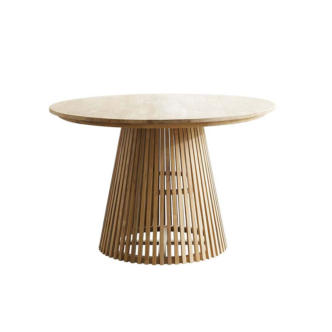 VICTORIA - Table en teck massif ronde 4 pers.