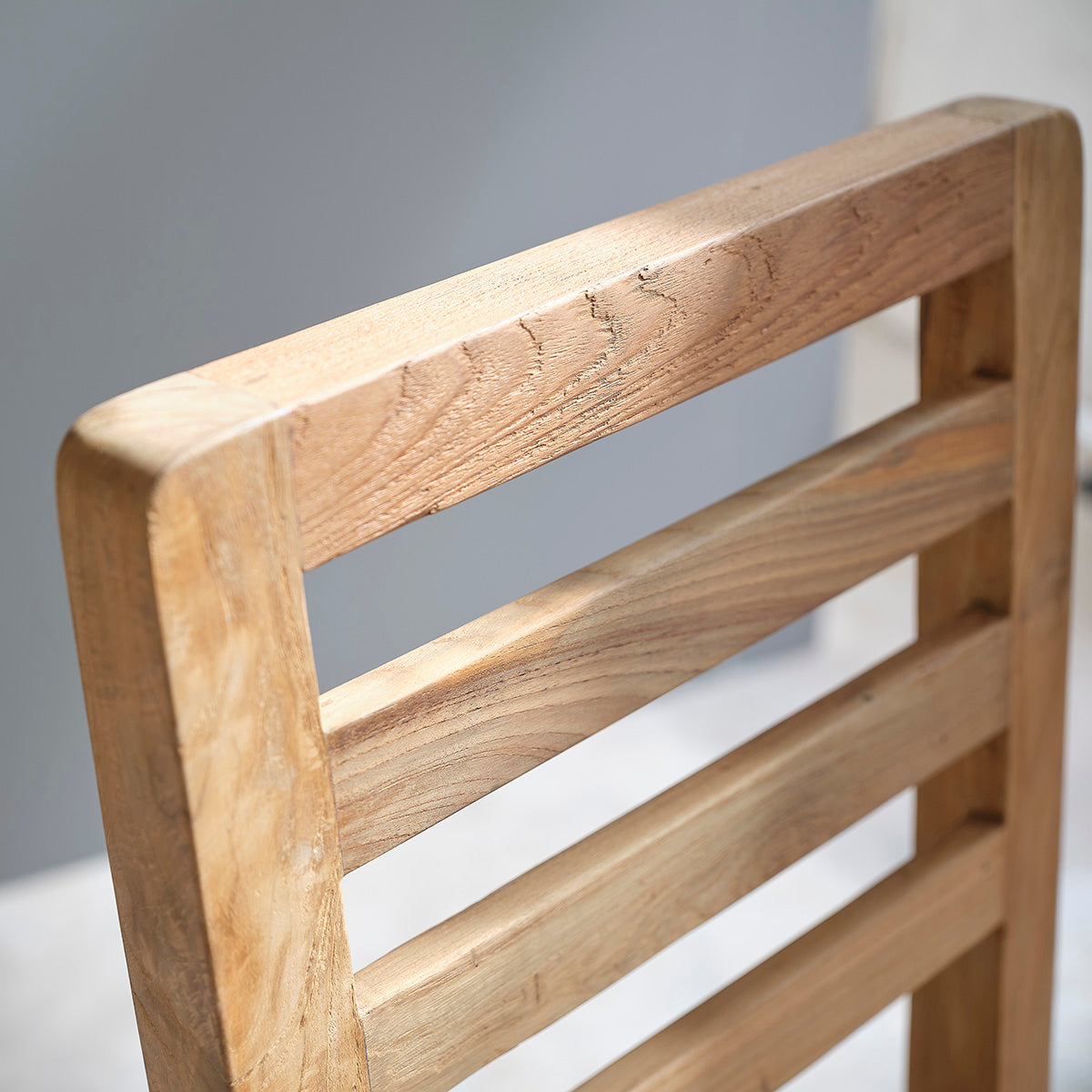 CARGO - Stuhl aus massivem, recyceltem Teakholz