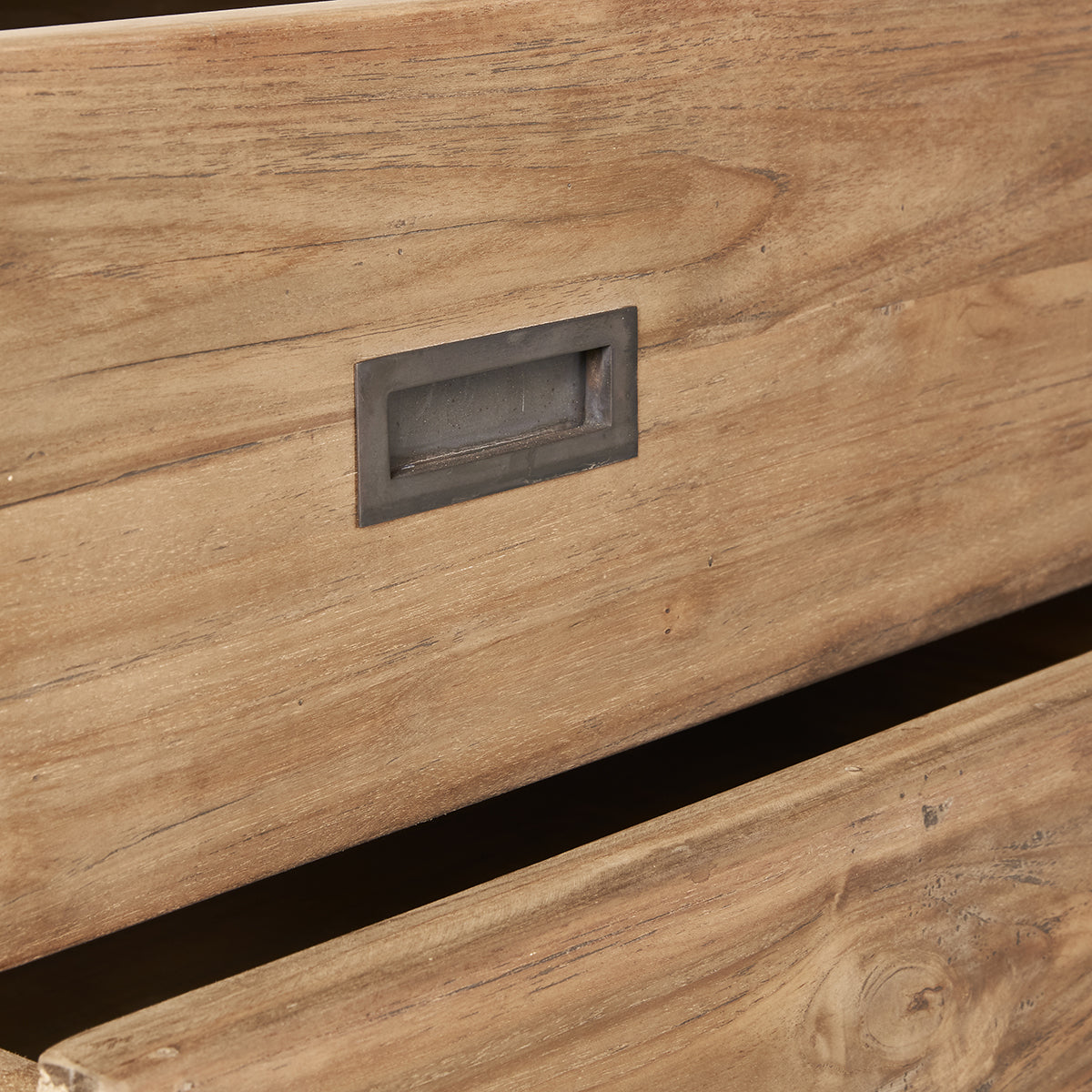 CARGO - Cassettiera in teak massello riciclato 90 cm