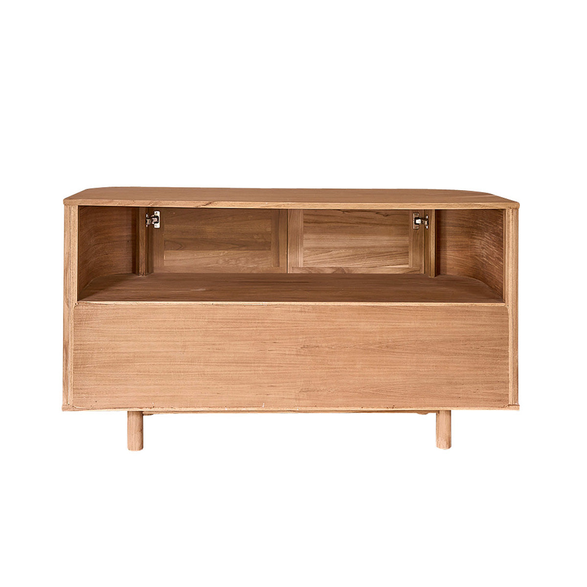 COLINE - Waschtischunterschrank aus massivem Teakholz 140 cm