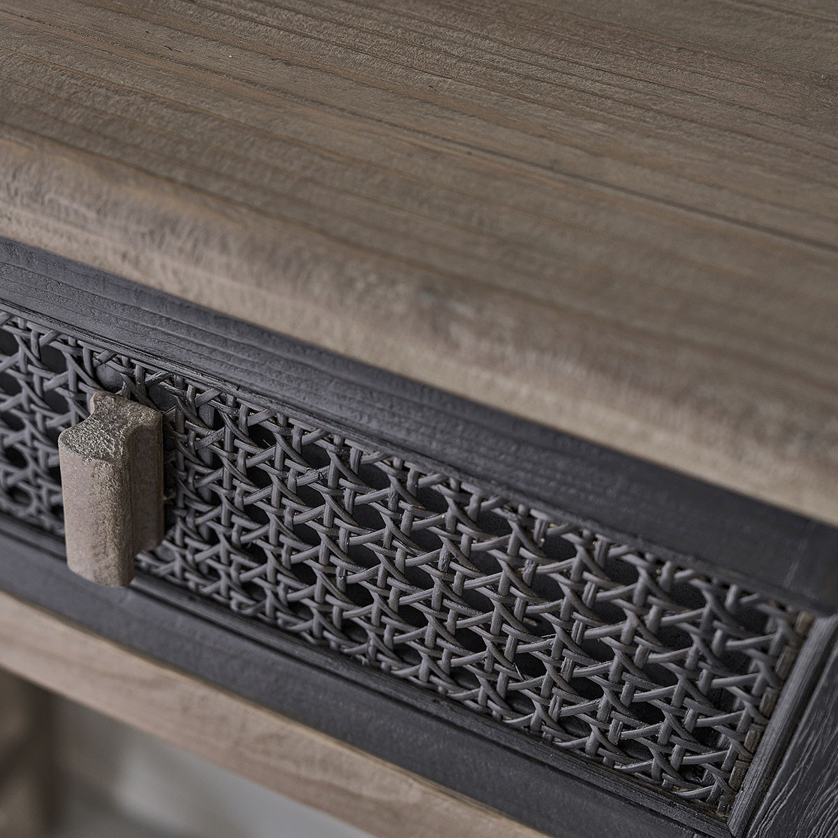 JUNKO - Consolle in legno massello riciclato 110 cm