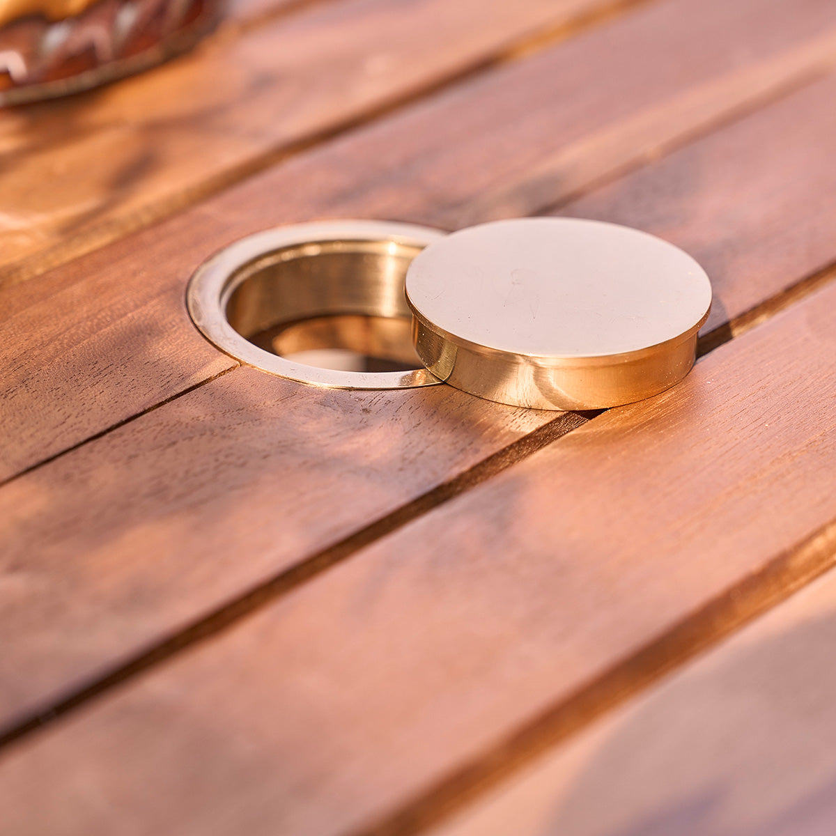 BALI - Table de jardin en teck huilé massif extensible 6/8 pers.