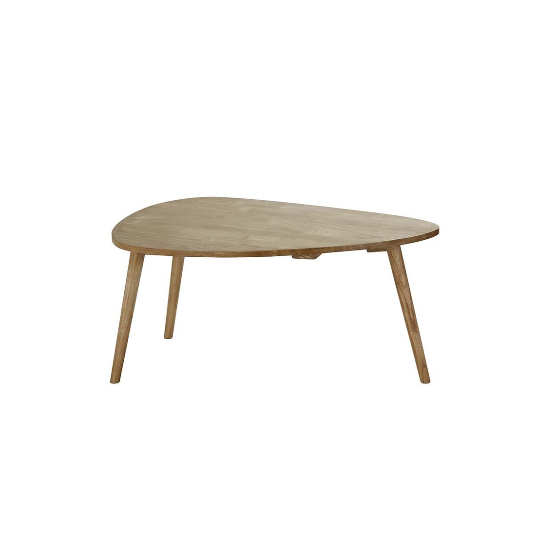ODDA - Tavolino in mindi massello 100 cm