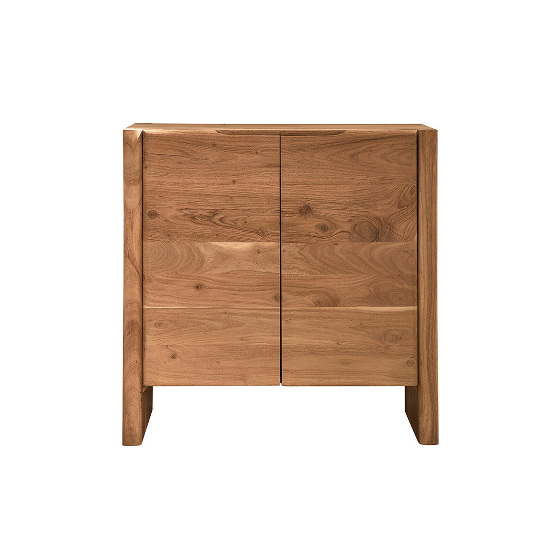 CALI - Sideboard aus massivem Akazienholz, 80 cm