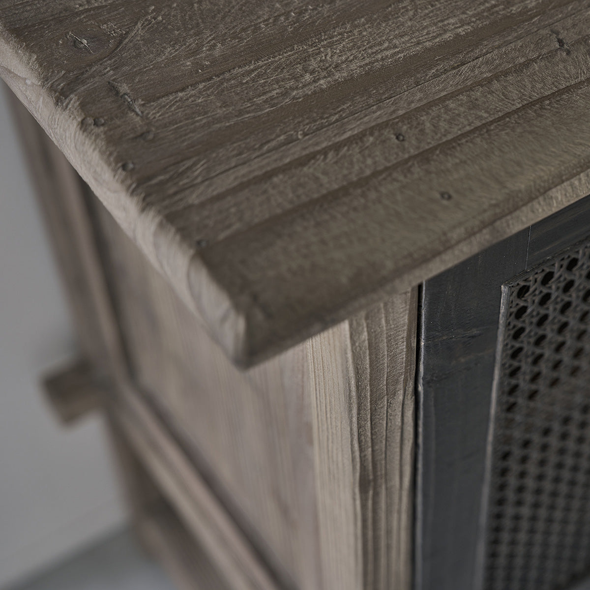 JUNKO - Credenza in legno massello riciclato 120 cm