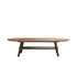 Table basse en mini  massif finition noyer 160 cm