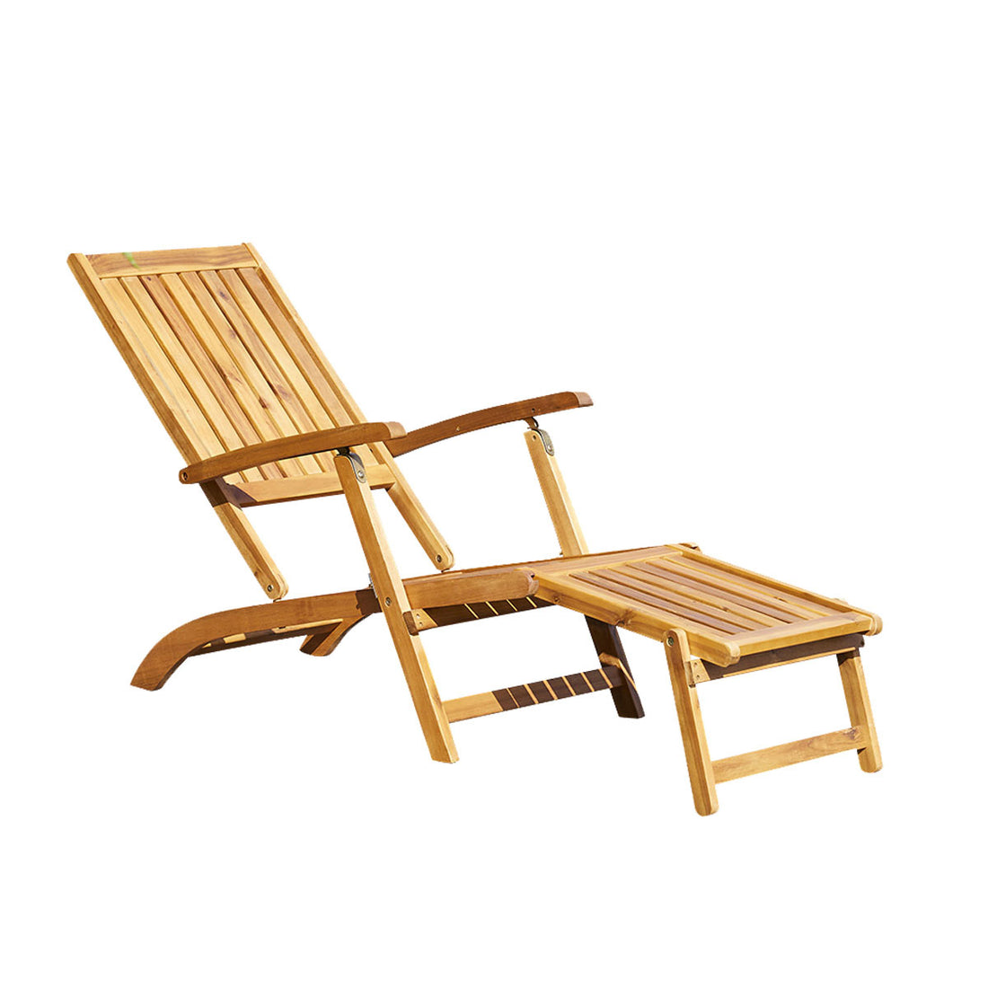 HANOÏ - Lettino in acacia massello