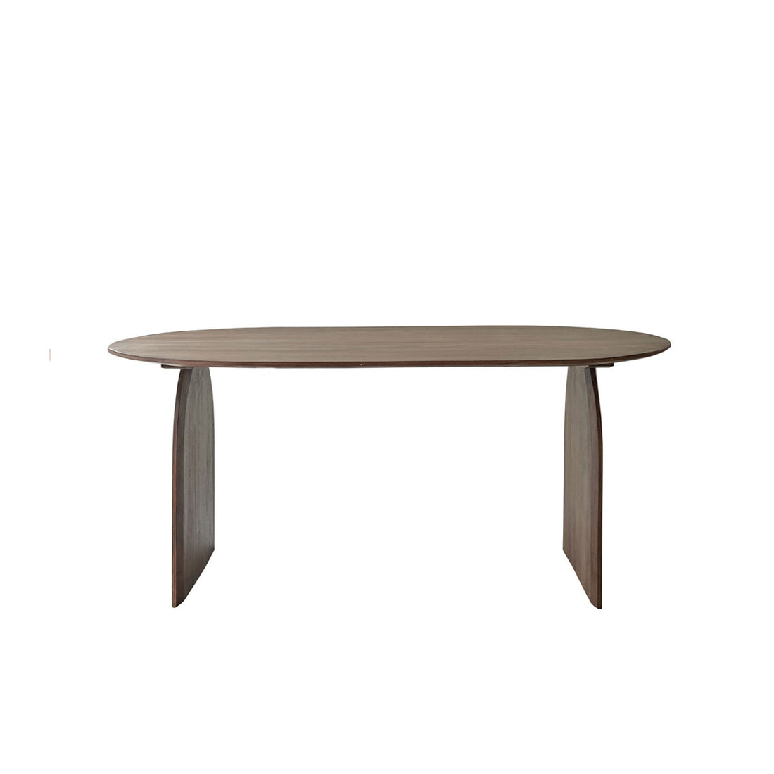 OCTAVIE - Table en manguier massif finition noyer 6/8 pers.