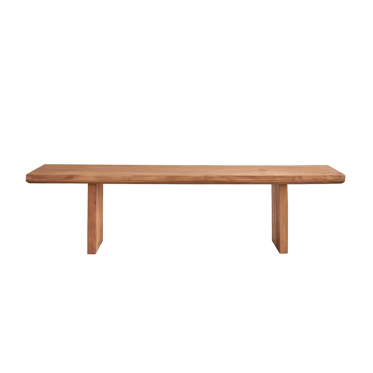 CALI - Bank aus massivem Akazienholz, 175 cm