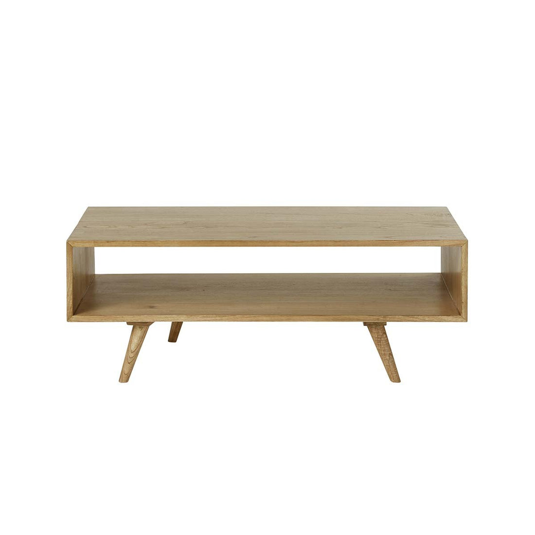 ODDA - Tavolino in mindi massello 120 cm