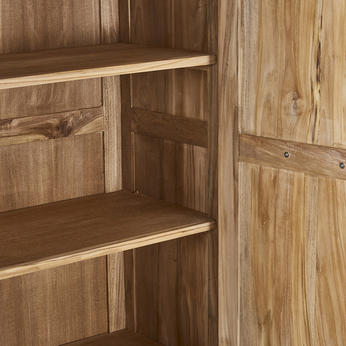 ALDO - Armadio in teak massello 113 cm