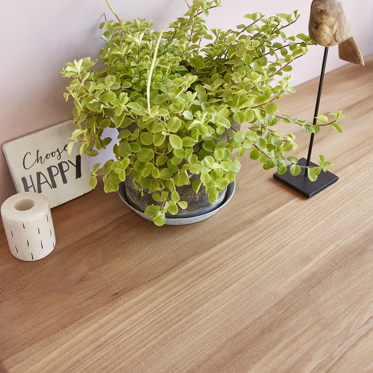 ISAURE - Scrivania in teak massello 120 cm