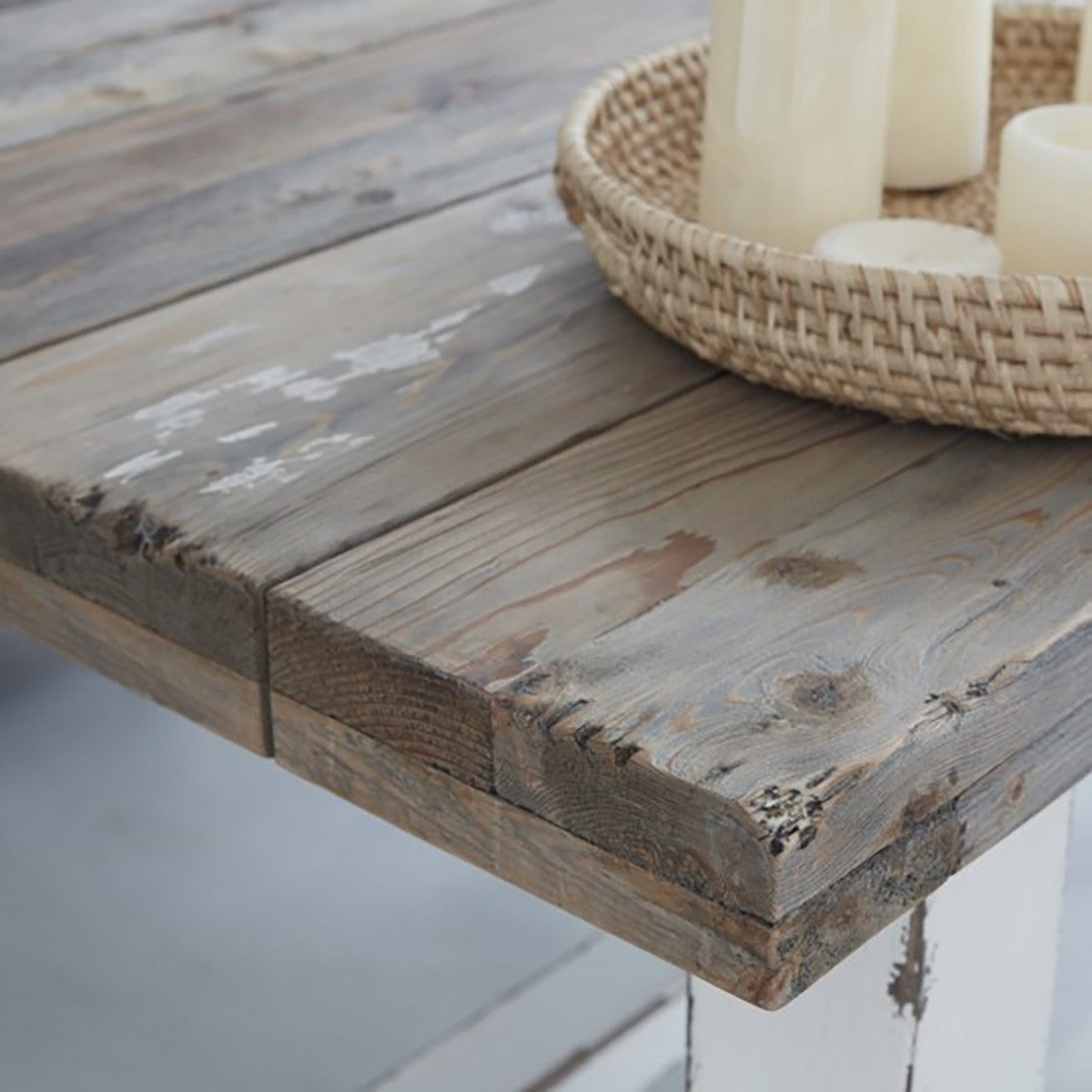ATLANTIC - Table en bois recyclé massif 8 pers.