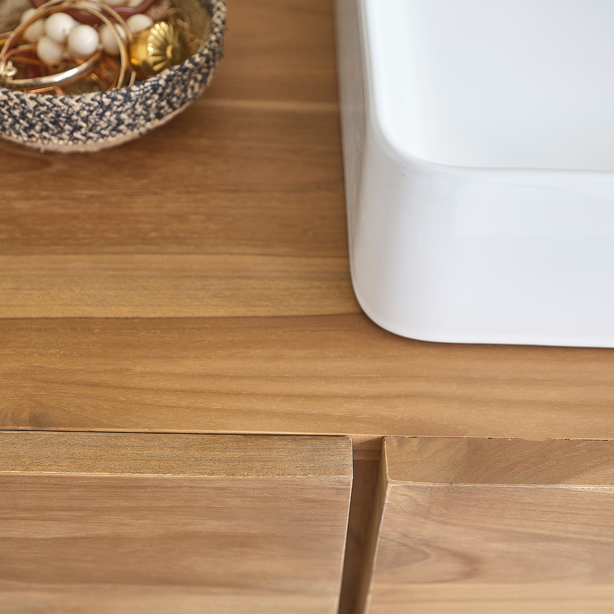 MILAN - Mobile sospeso in teak massello 145 cm