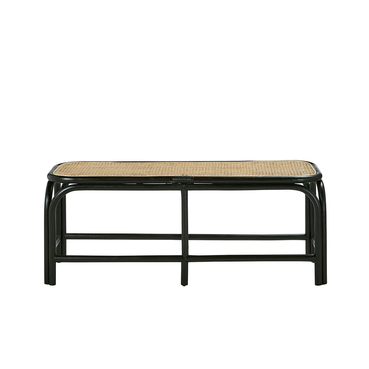 AVA - Banc en rotin et cannage 120 cm