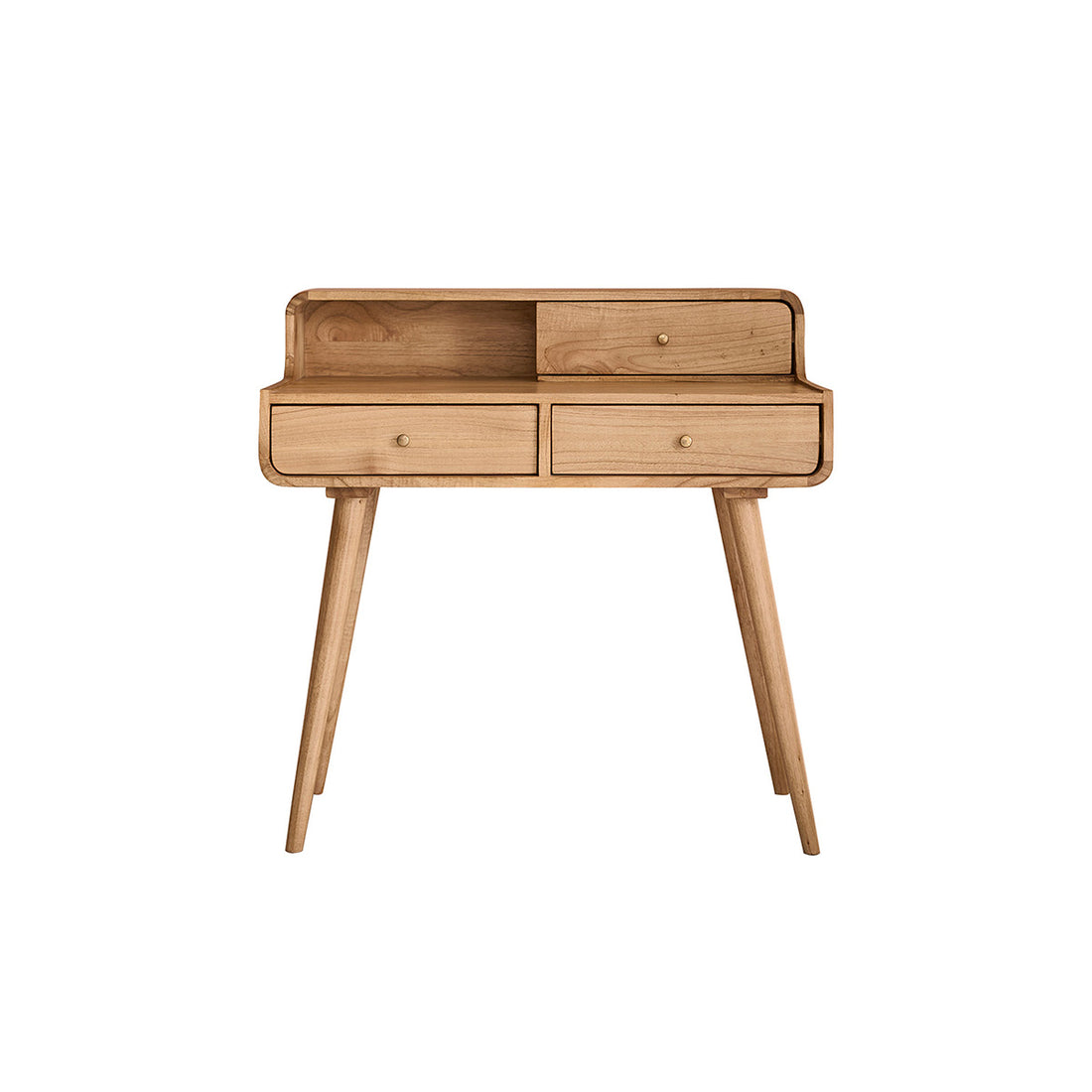 FIFTIES - Schreibtisch aus massivem Mindi 90 cm