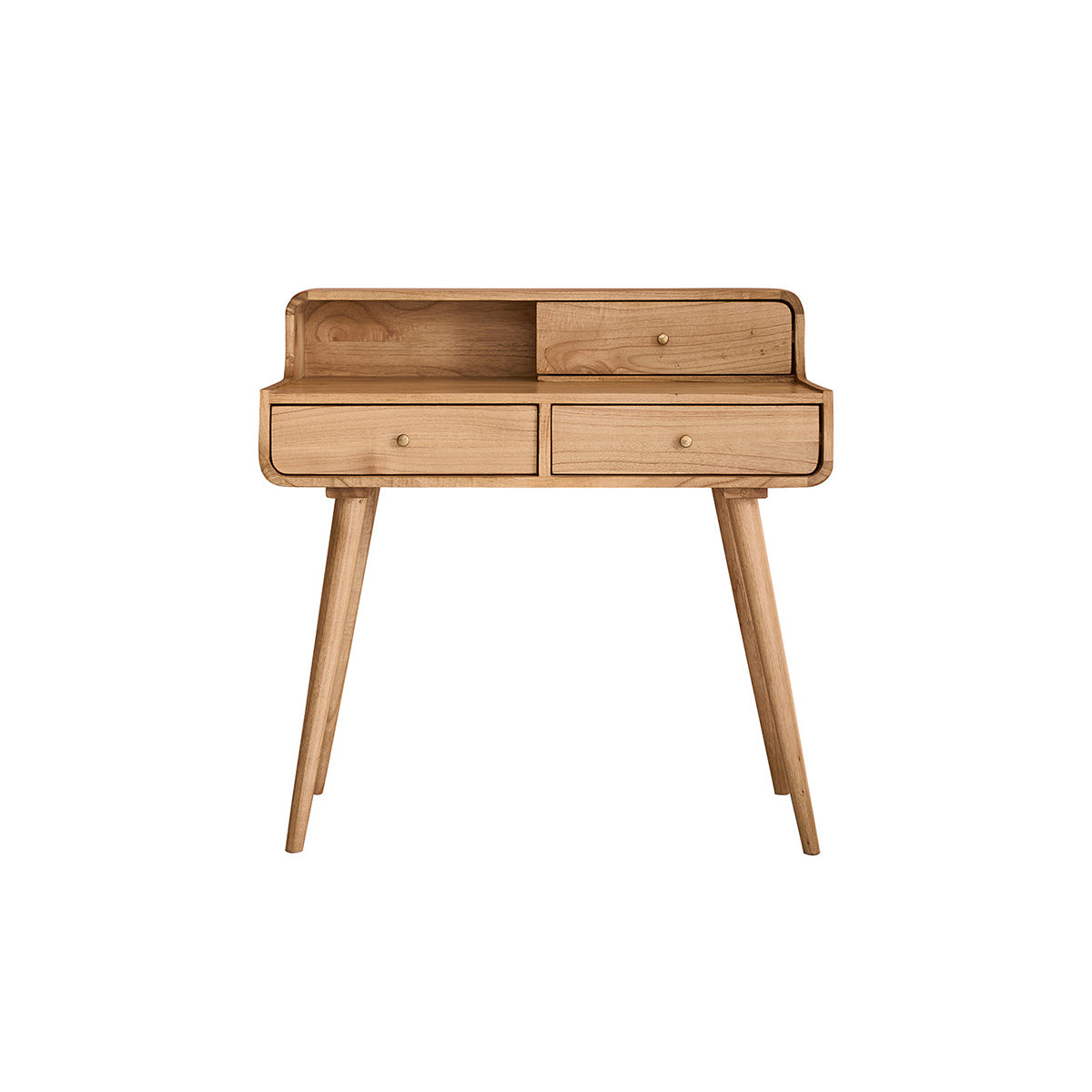 FIFTIES - Scrivania in mindi massello 90 cm