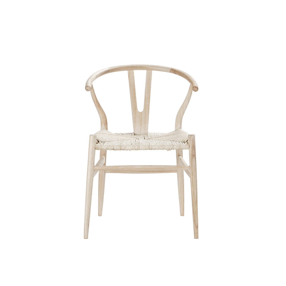 CAMILLE - Chaise en mindi massif et corde naturelle