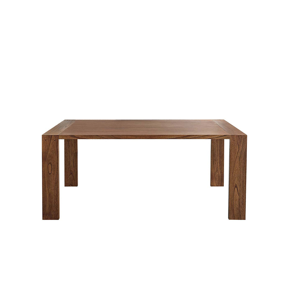 MILO - Table en mindi finition noyer 8 pers.