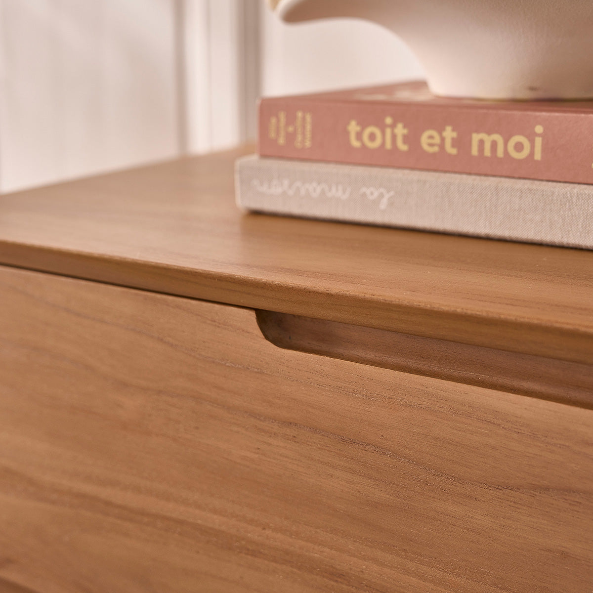 GUSTAVE - Kommode aus massivem Teakholz 110 cm