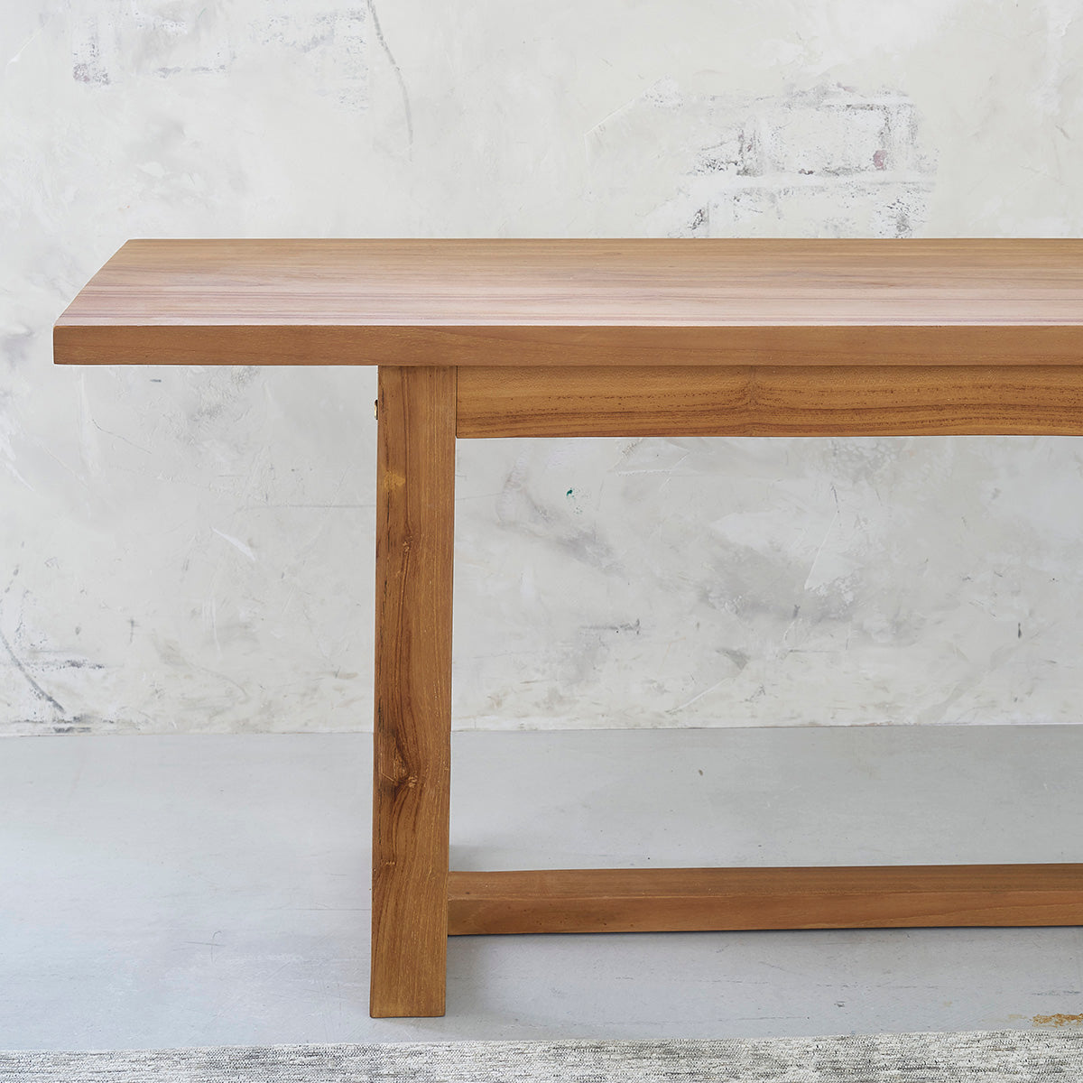 TRISTAN - Panca in teak massello 160 cm