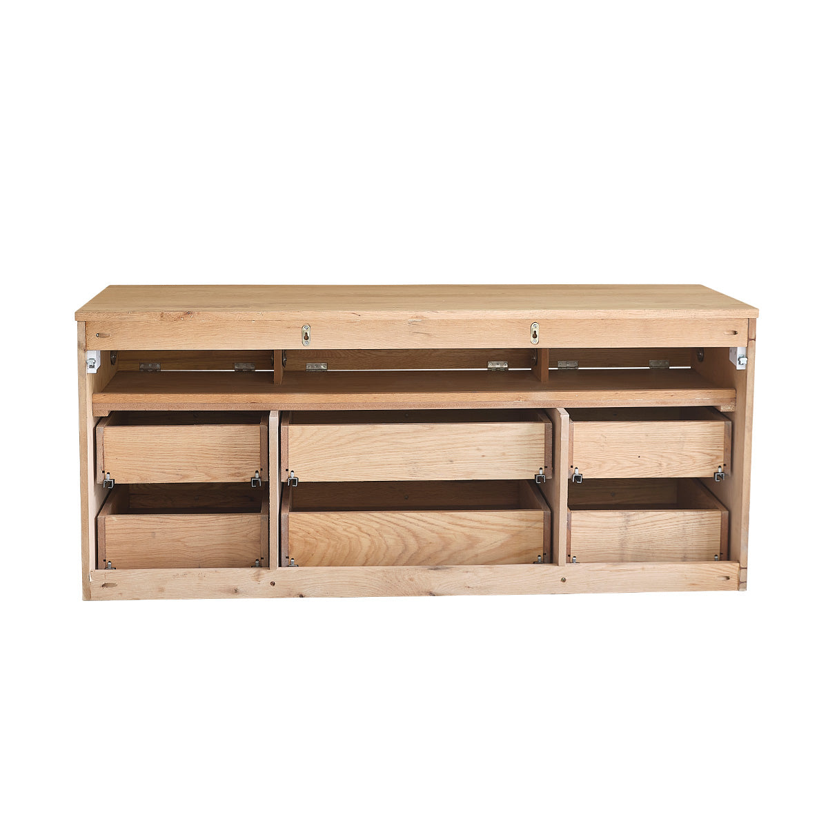 ERNEST - Mobile sottolavabo in rovere  sospeso 140 cm