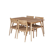 Gartenmöbel aus massivem Teakholz für 4/6 Pers.