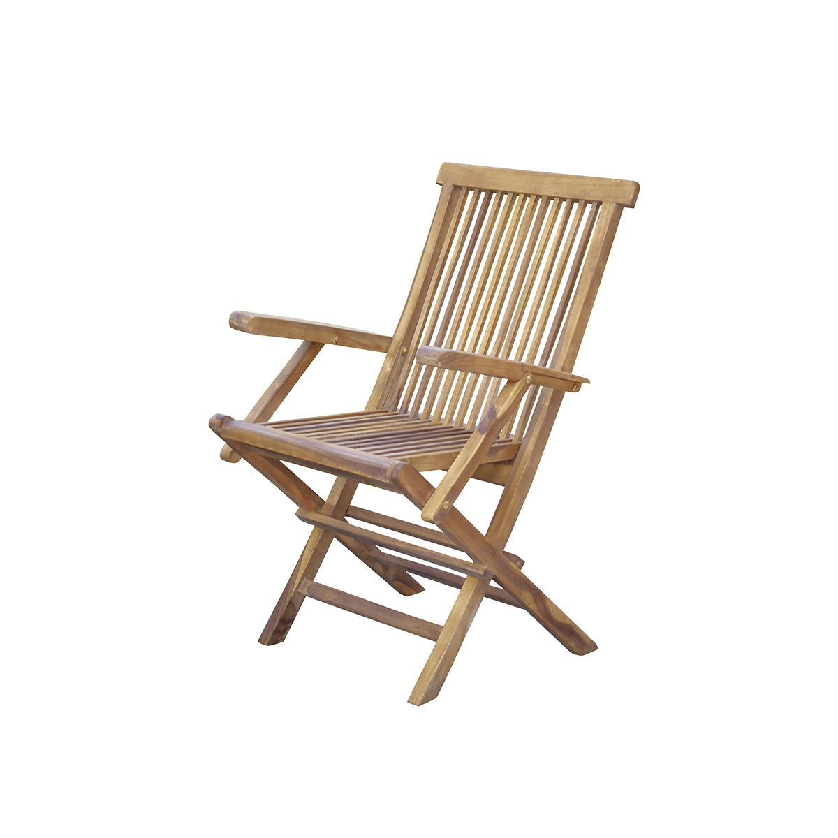 BALI - Fauteuil de jardin en teck huilé massif pliant