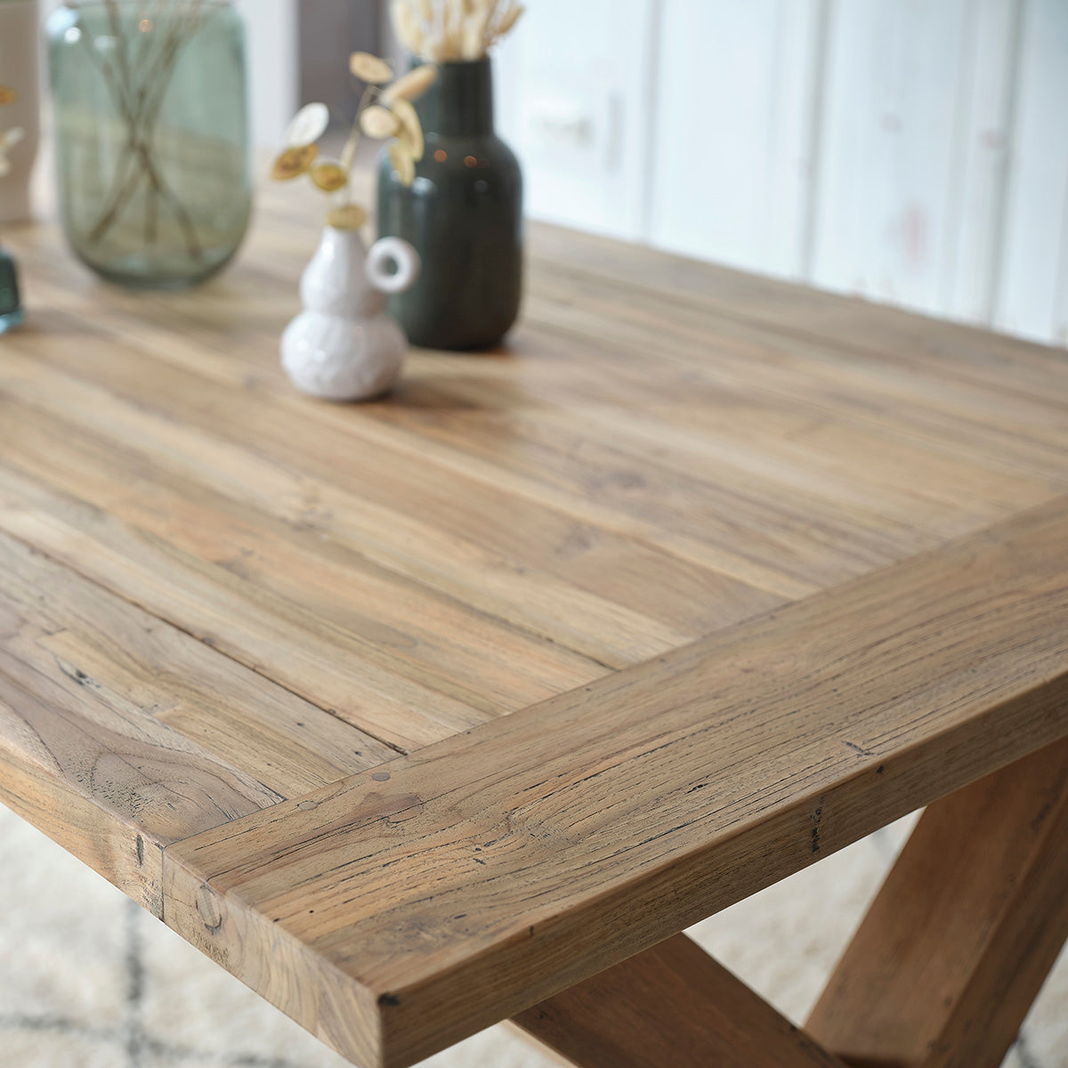 CARGO - Table en teck massif recyclé 8 pers.