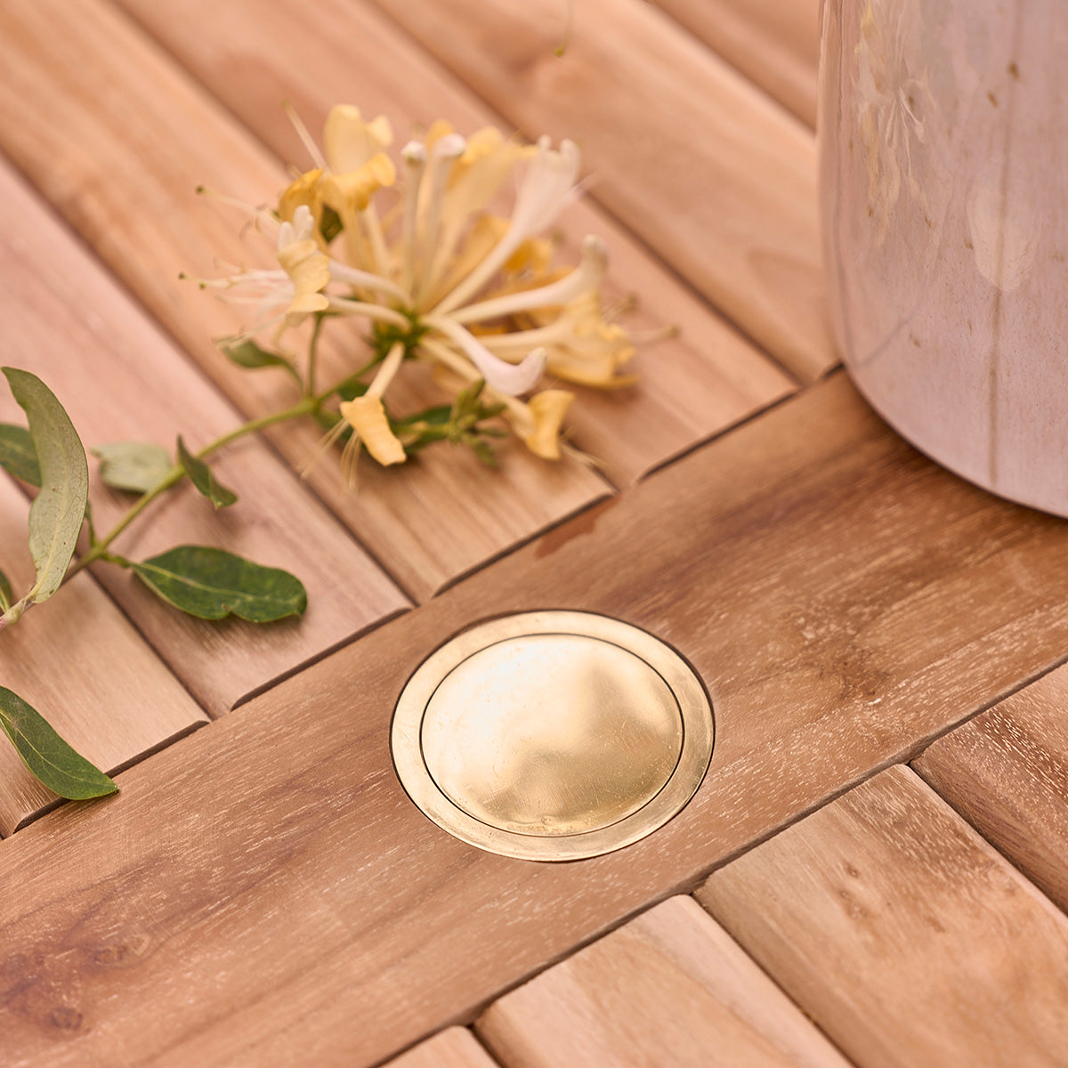 MALTE - Ausziehbare  Gartenlounge aus Teakholz 6/ 8 Sitzplätze