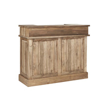 Bar en teck massif recyclé 120 cm