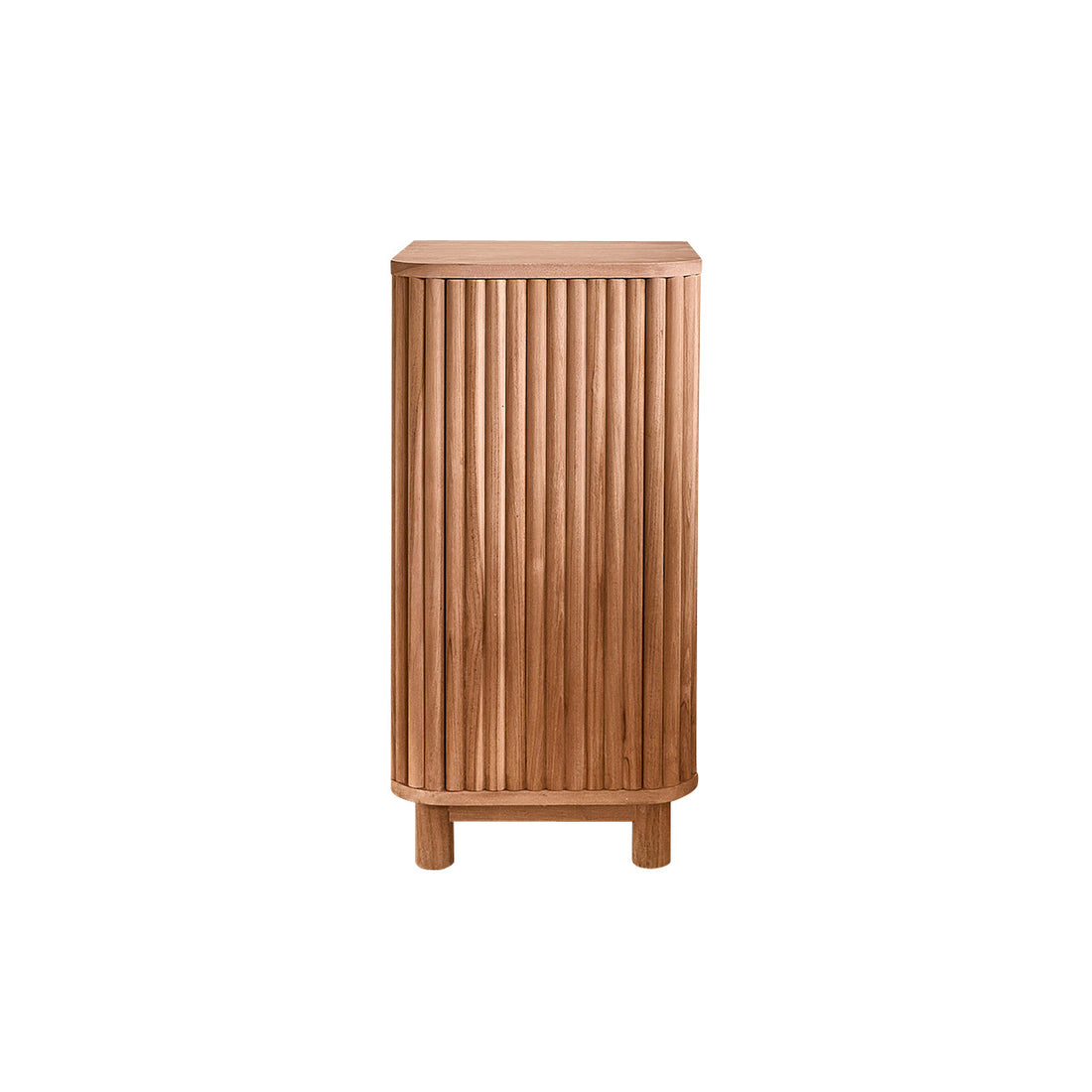 COLINE - Handwaschbecken aus massivem Teakholz 40 cm