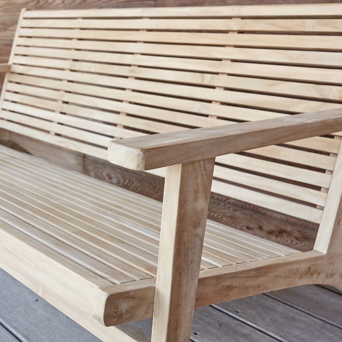 MALTE - Banc en teck massif 160 cm