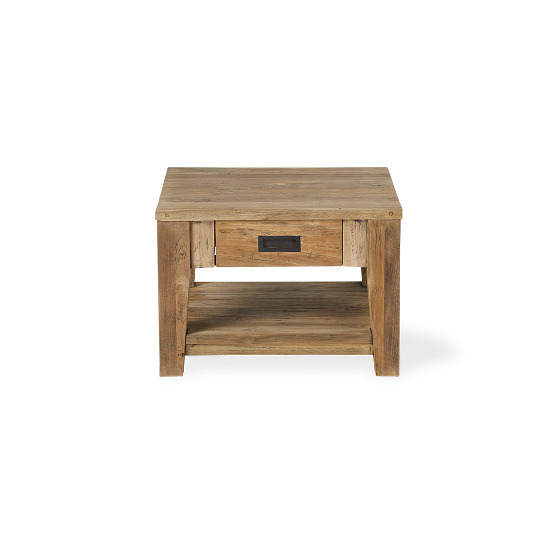 CARGO - Table basse en teck massif recyclé 60 cm