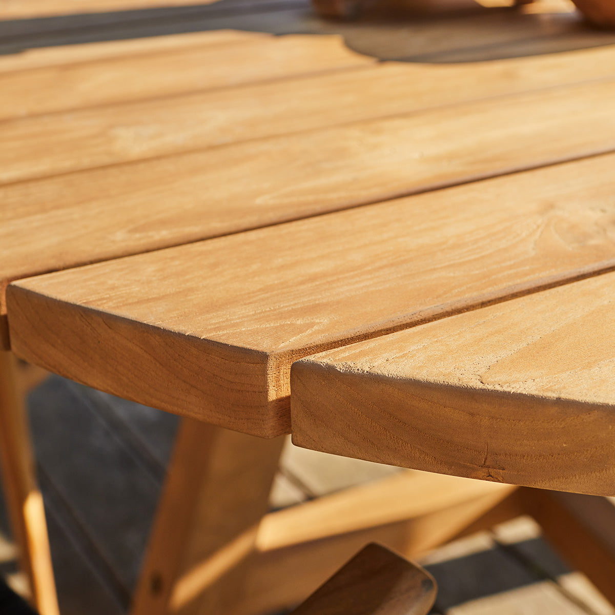 ESTHER - Gartenlounge aus Teakholz 4 pers.