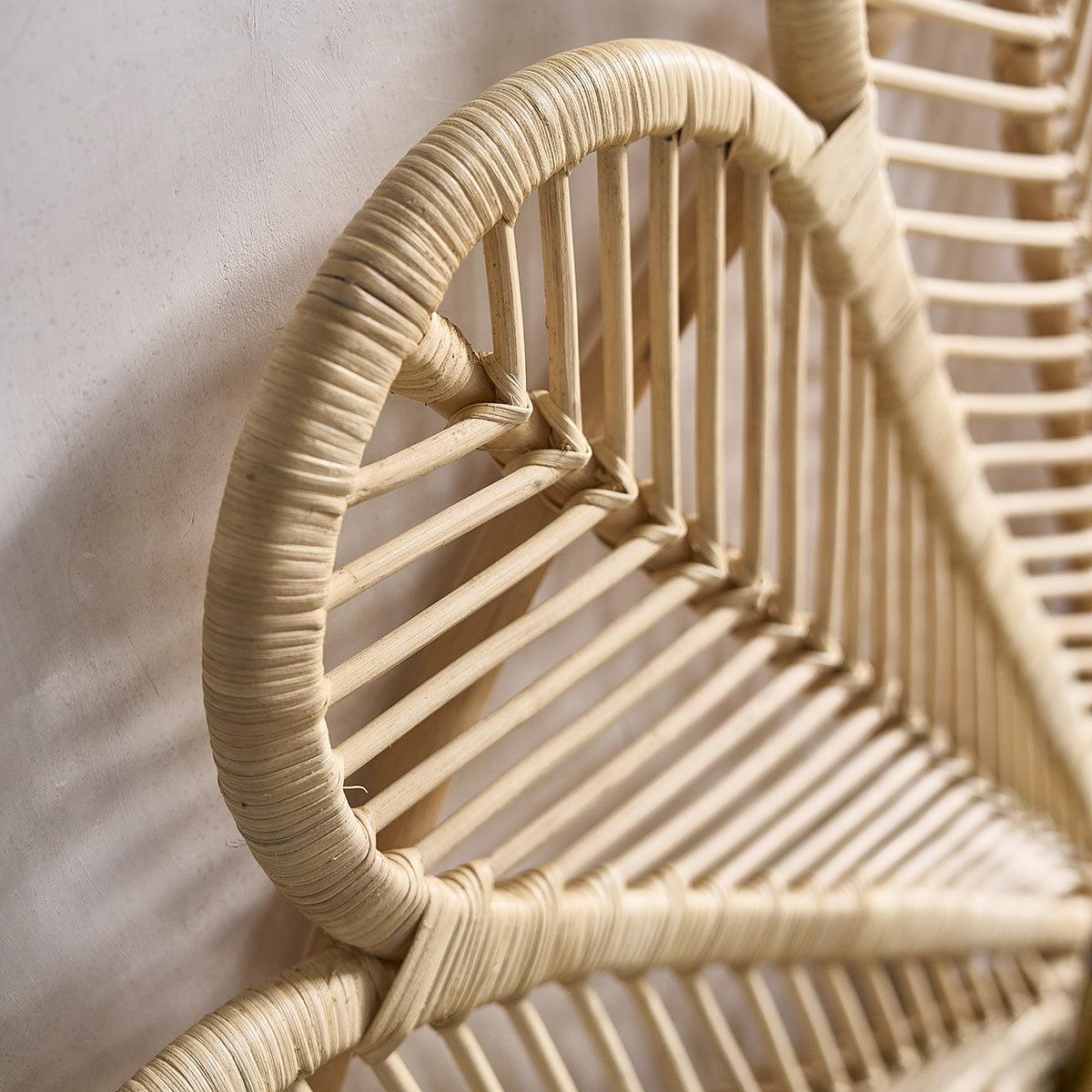 COLETTE - Kopfteil aus Rattan 140 cm