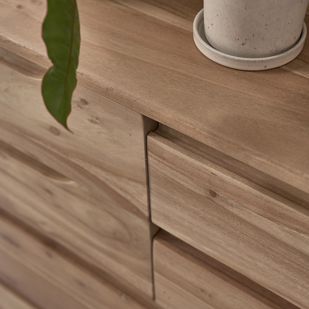 SAMSO - Commode en acacia massif 80 cm